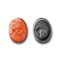 Gemstone with Sacrifice Scene