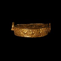 Seljuk Gold Pendant with Two Birds