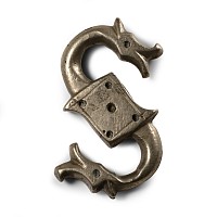 Medieval Bronze Dragon Belt Fitting