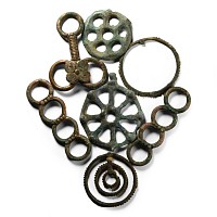 Amlash Bronze Openwork Artefact Group