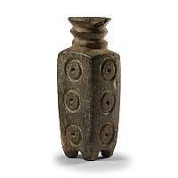 Bactrian Decorated Stone Kohl Pot