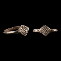 Medieval Decorated Silver Ring