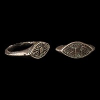 Medieval Decorated Silver Ring
