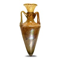 Roman Honey-Coloured Glass Amphora