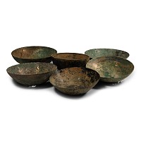 Neo-Assyrian Bronze Bowl Group