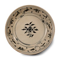 Vietnamese Hoi An Ceramic Shipwreck Plate