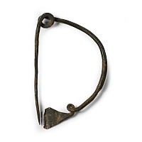 Greek Archaic Bronze Brooch
