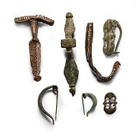 Roman and Other Bronze Brooch Group