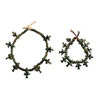 Bronze Age Sheep Bead Necklace and Bracelet Group