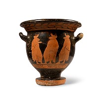 Greek Lucanian Red-Figure Bell-Krater