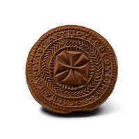 Large Byzantine Terracotta Bread Stamp