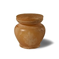 Egyptian Alabaster Kohl Pot