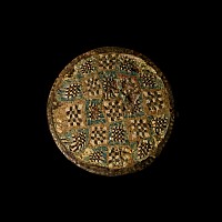 Roman Bronze Plate Brooch
