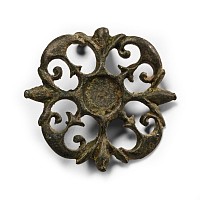 Roman Bronze Plate Brooch