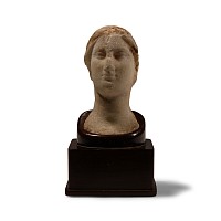 Egyptian Marble Head of a Queen