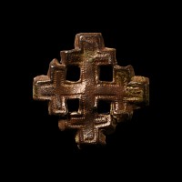 Medieval Bronze Knight's Holy Sepulchre Badge