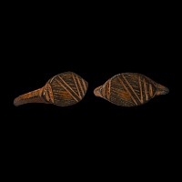 Medieval Bronze Ring with Linear Design