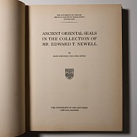 Archaeological Books - Ancient Oriental Seals in the Collection of Mr. Edward T. Newell