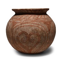 Ban Chiang Period Painted Terracotta Jar