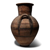 Very Large Cypriot Terracotta Amphora