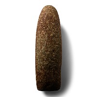 Large Stone Age Pecked Axehead