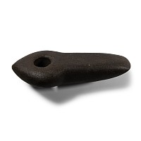 Large Stone Age Polished and Pierced Adze-Head
