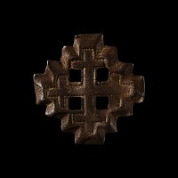 Medieval Bronze Knight's Holy Sepulchre Badge