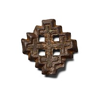 Medieval Bronze Knight's Holy Sepulchre Badge