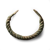 Viking Age Twisted Bronze Bracelet