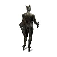 Roman Bronze Mercury Statuette
