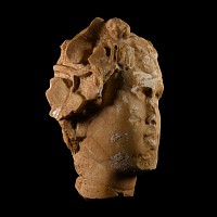 Roman Giallo Antico Head of Dionysus