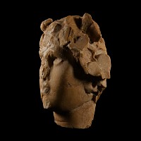 Roman Giallo Antico Head of Dionysus