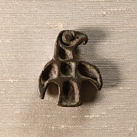 Bactrian Copper Stamp Seal of a Bird