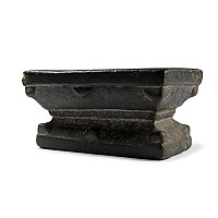 Western Asiatic Black Stone Altar Piece
