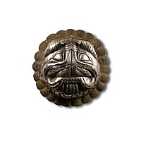 Pre-Achaemenid Silver Clad Lion Shield Boss