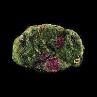 Natural History - Historic 'Tanzania' Ruby Chrom-zoisite Mineral Specimen
