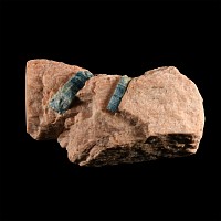 Natural History - Historic 'Brazil' Aquamarine Mineral Specimen
