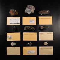 Natural History - Historic Collection of Mineral Specimens
