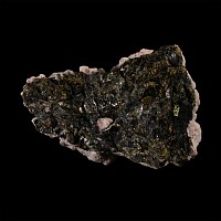Natural History - Historic 'Peru' Rhodochrosite and Quartz Mineral Specimen