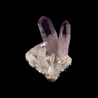 Natural History - Historic 'Vera Cruz, Mexico' Amethyst Crystal Specimen