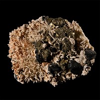 Natural History - Large Historic 'Romania' Quartz with Pyrite and Sphalerite Mineral Specimen