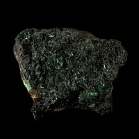 Natural History - Historic 'Copiapo, Chile' Atacamite on Chrysocolla Mineral Specimen