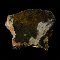 Natural History - Historic 'Copiapo, Chile' Atacamite on Chrysocolla Mineral Specimen
