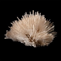 Natural History - Historic 'Poona, India' Mesolite Mineral Specimen