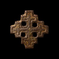 Medieval Bronze Knight's Holy Sepulchre Badge