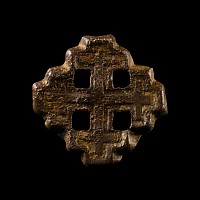 Medieval Bronze Knight's Holy Sepulchre Badge