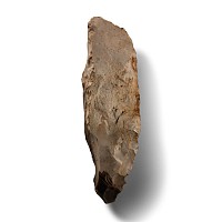 Stone Age Knapped Grey Flint Pick