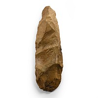 Stone Age Knapped Flint Axehead