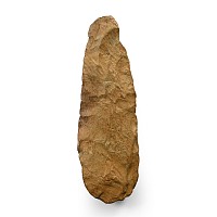 Stone Age Knapped Flint Axehead