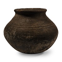 Late Bronze Age Decorated Grey Ware Vessel